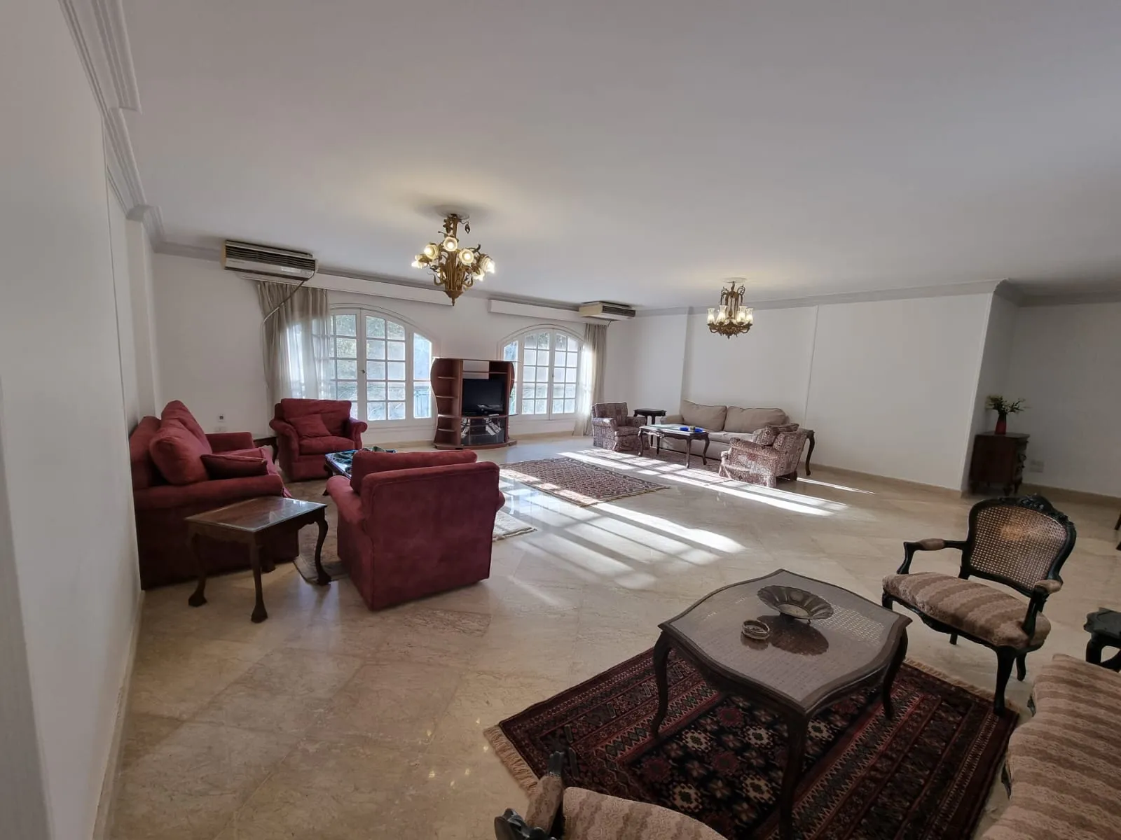 Apartments For Sale In Maadi Maadi Sarayat Area: 270 m² consists of 3 Bedrooms 3 Bathrooms Furnished 5 stars #4889
