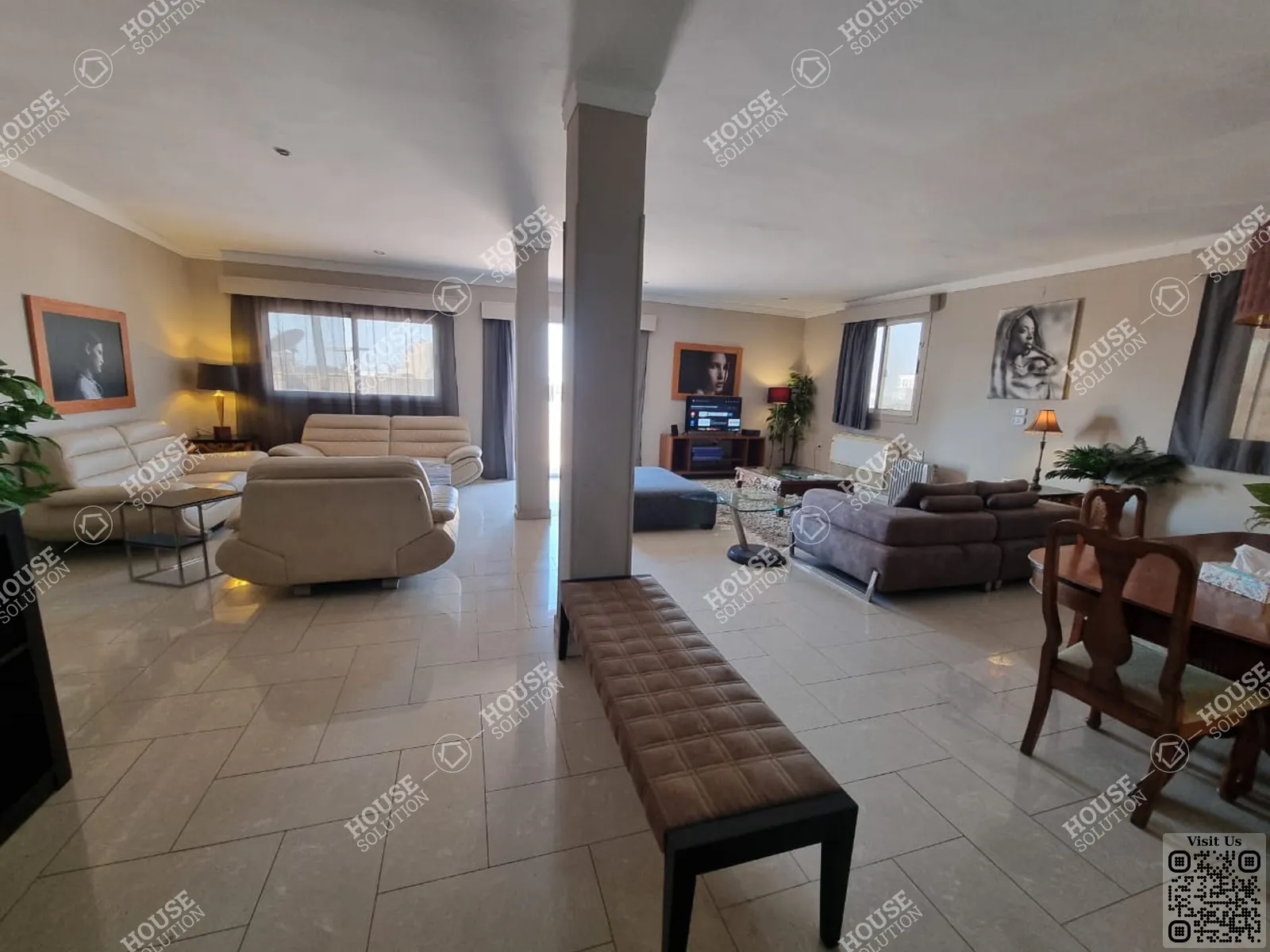 RECEPTION  @ Penthouses For Rent In Maadi Maadi Degla Area: 250 m² consists of 3 Bedrooms 3 Bathrooms Modern furnished 5 stars #4898-0