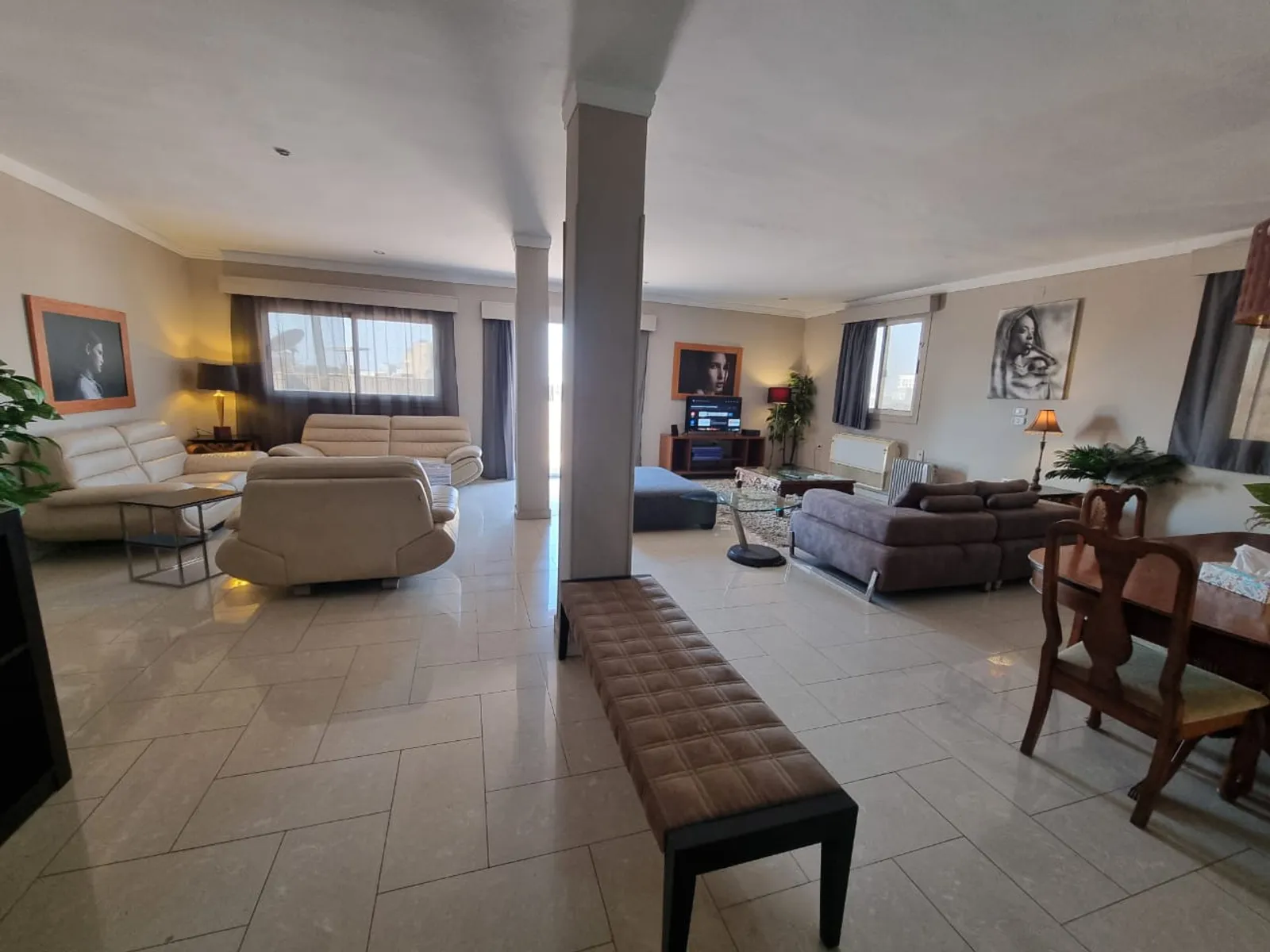 TREMENDOUS MODERN FURNISHED 3 BEDROOM PENTHOUSE FOR RENT NEAR CAIRO AMERICAN COLLEGE (C.A.C.) DEGLA EL MAADI - #4898 - Modern furnished