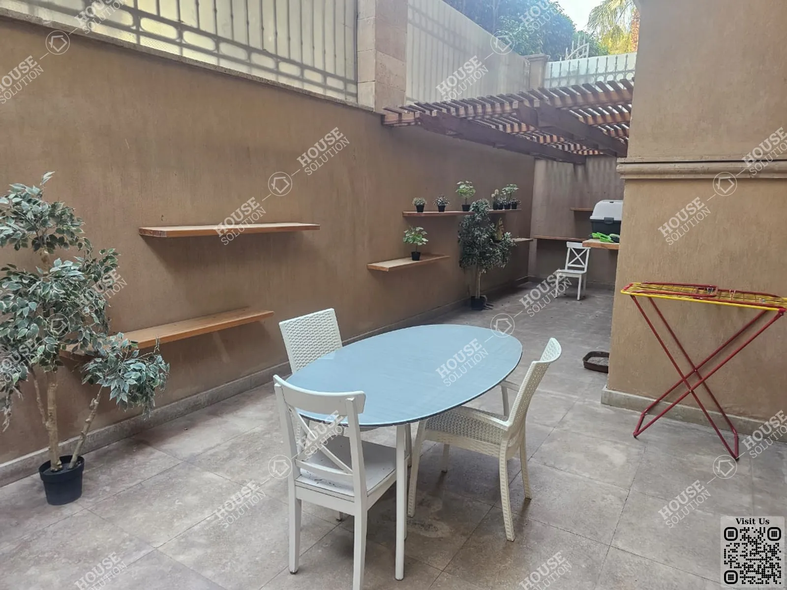 مصطبة	 @ دور ارضي للإيجار في المعادي سرايات المعادي مساحة: 170 م² تتكون من 2 غرفة 2 حمام مفروش 5 نجوم #4904-1