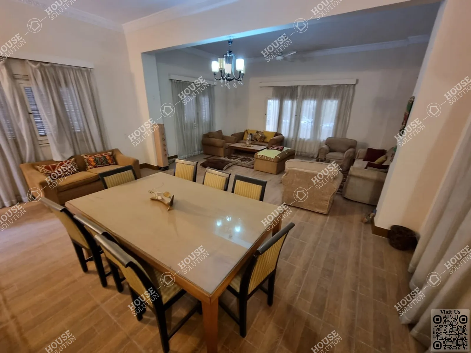 RECEPTION  @ Ground Floors For Rent In Maadi Maadi Sarayat Area: 200 m² consists of 2 Bedrooms 2 Bathrooms Furnished 5 stars #4917-2