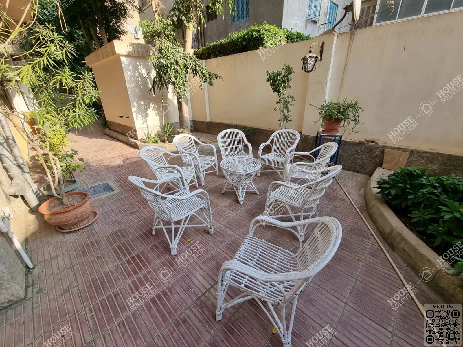 TERRACE  @ Ground Floors For Rent In Maadi Maadi Sarayat Area: 200 m² consists of 2 Bedrooms 2 Bathrooms Furnished 5 stars #4917-1