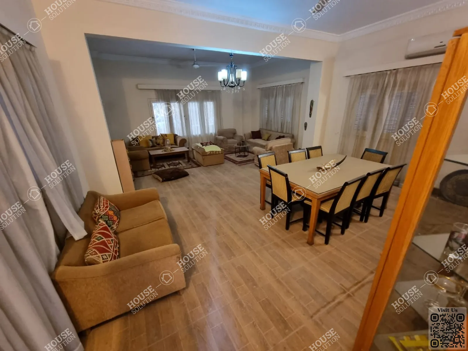 RECEPTION  @ Ground Floors For Rent In Maadi Maadi Sarayat Area: 200 m² consists of 2 Bedrooms 2 Bathrooms Furnished 5 stars #4917-0