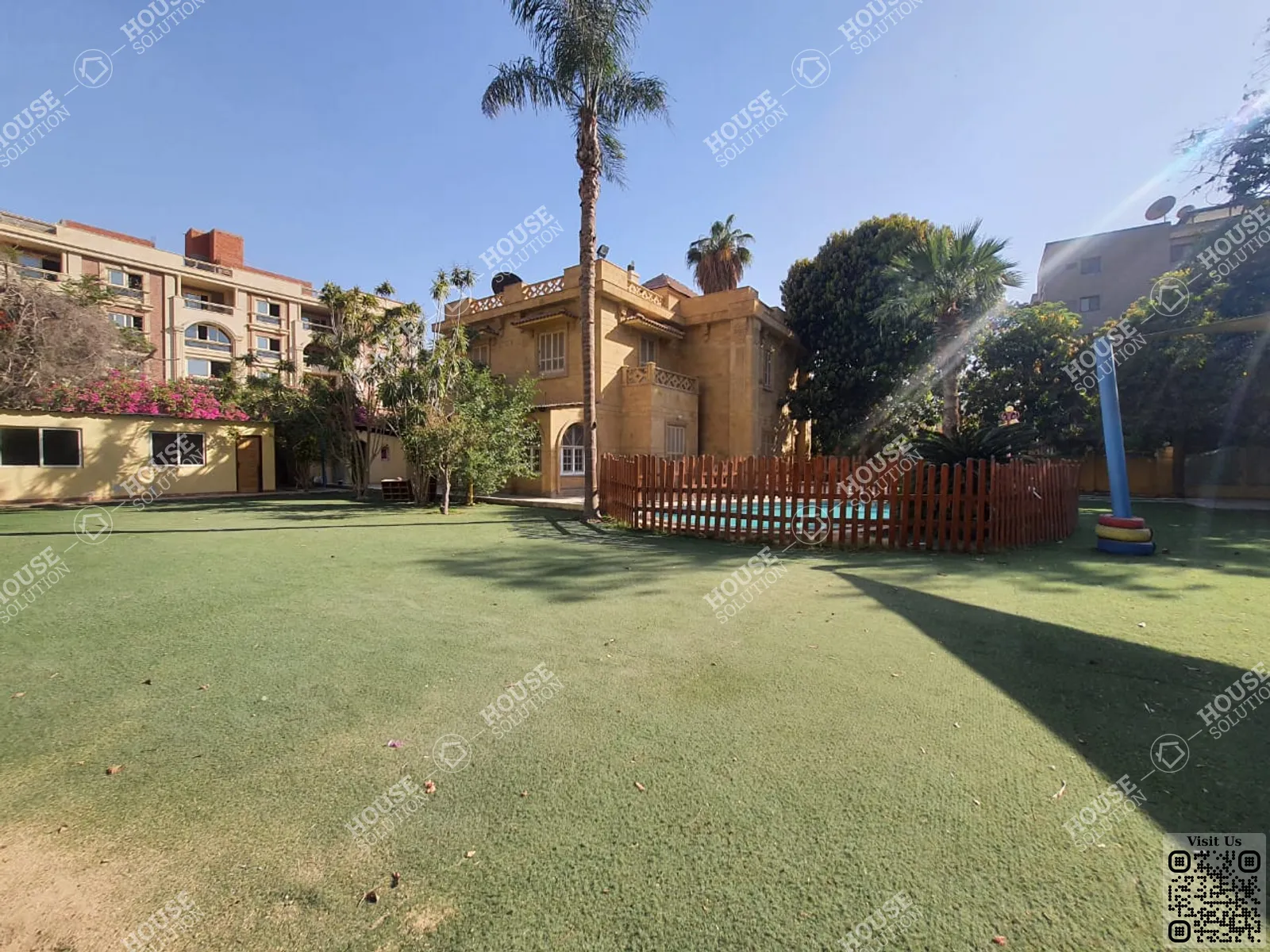 PRIVATE GARDEN  @ Villas For Rent In Maadi Maadi Sarayat Area: 1050 m² consists of 5 Bedrooms 4 Bathrooms Semi Finished 5 stars #4944-1