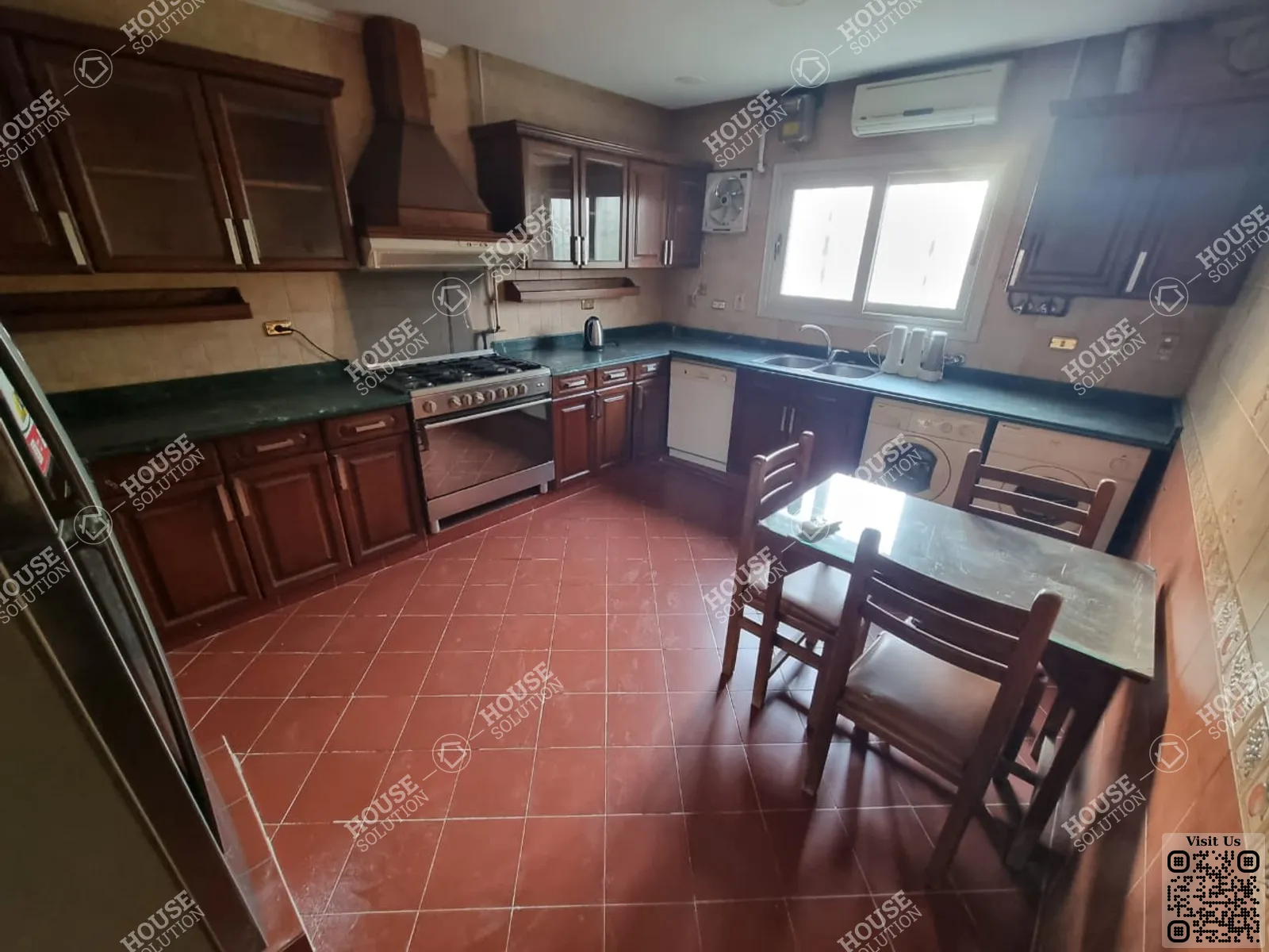 KITCHEN @ Apartments For Rent In Maadi Maadi Degla Area: 230 m² consists of 3 Bedrooms 3 Bathrooms Furnished 5 stars #4946-2