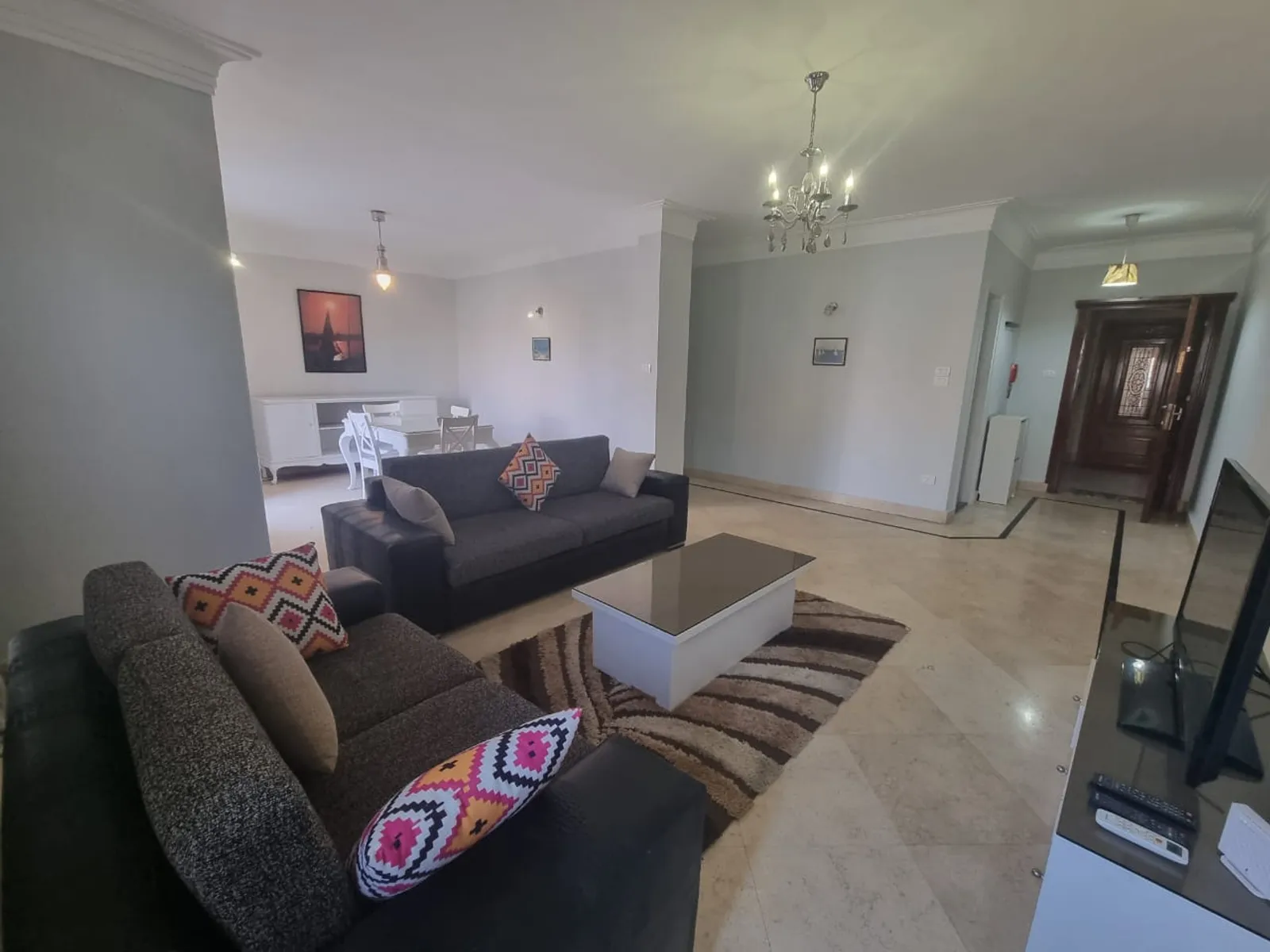 FULLY FURNISHED APARTMENT FOR RENT IN A PRIME LOCATION OF DEGLA EL MAADI NEAR CAIRO AMERICAN COLLEGE (C.A.C.) - #4977 - Modern furnished