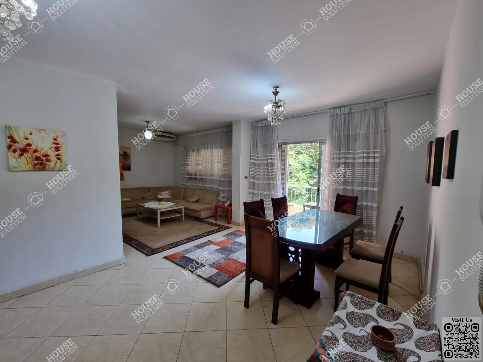 RECEPTION  @ Apartments For Rent In Maadi Maadi Degla Area: 130 m² consists of 2 Bedrooms 2 Bathrooms Furnished 4 stars #4980-0