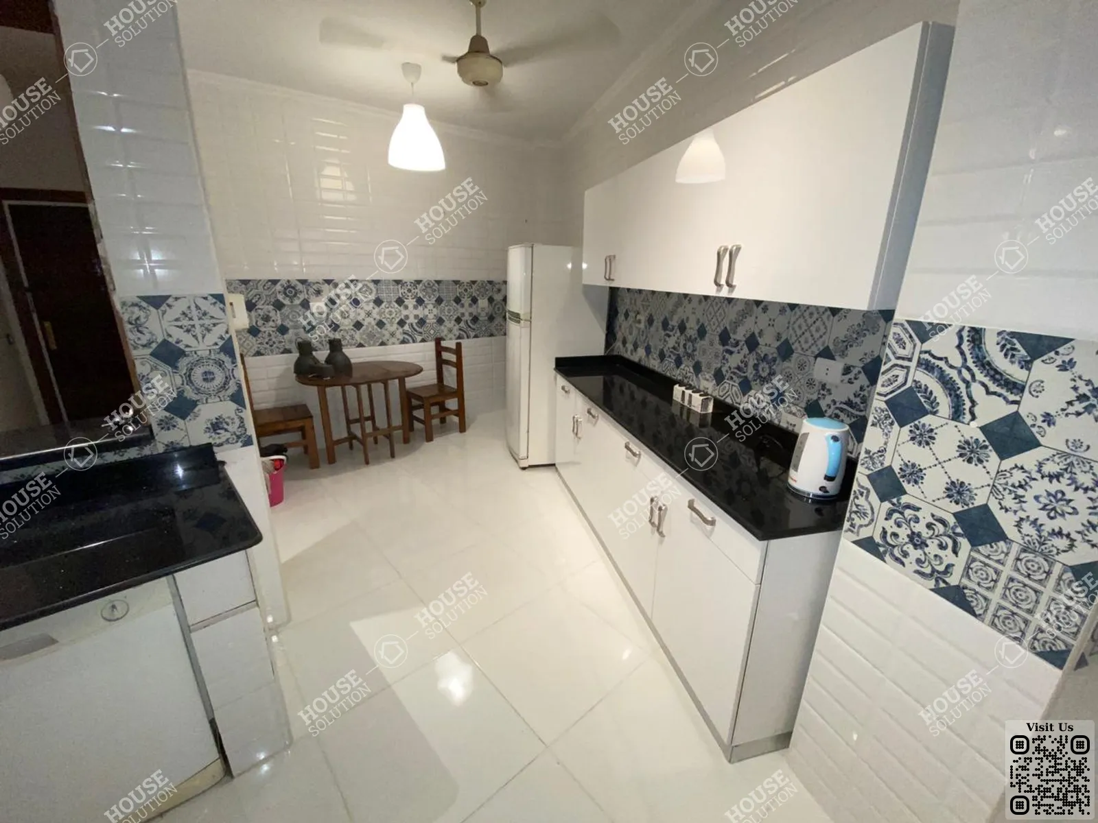 KITCHEN  @ Apartments For Rent In Maadi Maadi Degla Area: 180 m² consists of 3 Bedrooms 3 Bathrooms Modern furnished 5 stars #5030-2