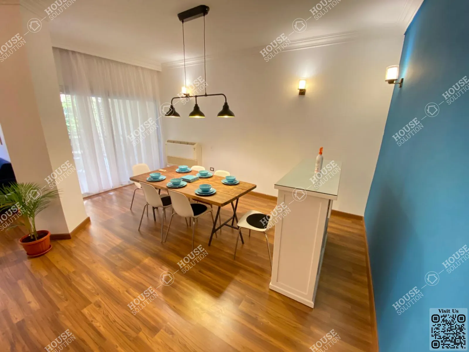 DINING AREA @ Apartments For Rent In Maadi Maadi Degla Area: 180 m² consists of 3 Bedrooms 3 Bathrooms Modern furnished 5 stars #5030-1