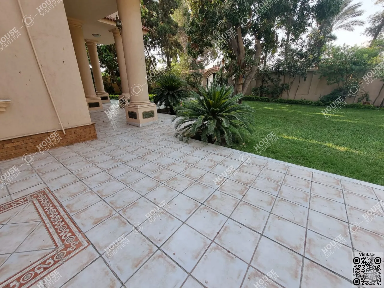 TERRACE  @ Villas For Rent In Maadi New Maadi Area: 1050 m² consists of 5 Bedrooms 5 Bathrooms Semi furnished 5 stars #5036-2