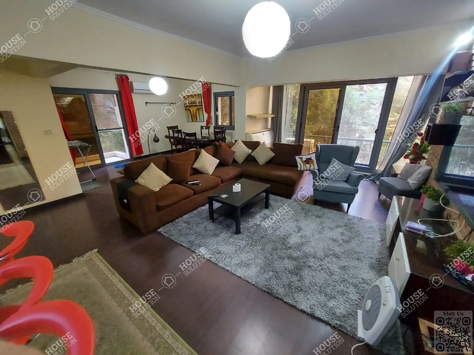 RECEPTION  @ Apartments For Rent In Maadi Maadi Degla Area: 150 m² consists of 4 Bedrooms 4 Bathrooms Modern furnished 5 stars #5039-0