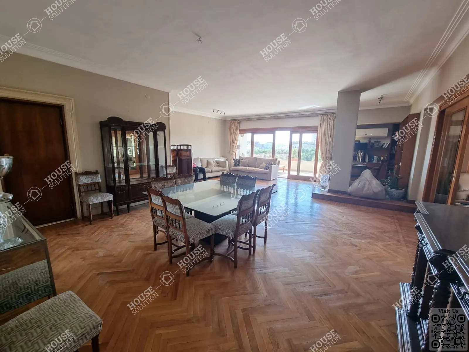 RECEPTION  @ Penthouses For Rent In Maadi Maadi Sarayat Area: 450 m² consists of 3 Bedrooms 3 Bathrooms Modern furnished 5 stars #5053-1