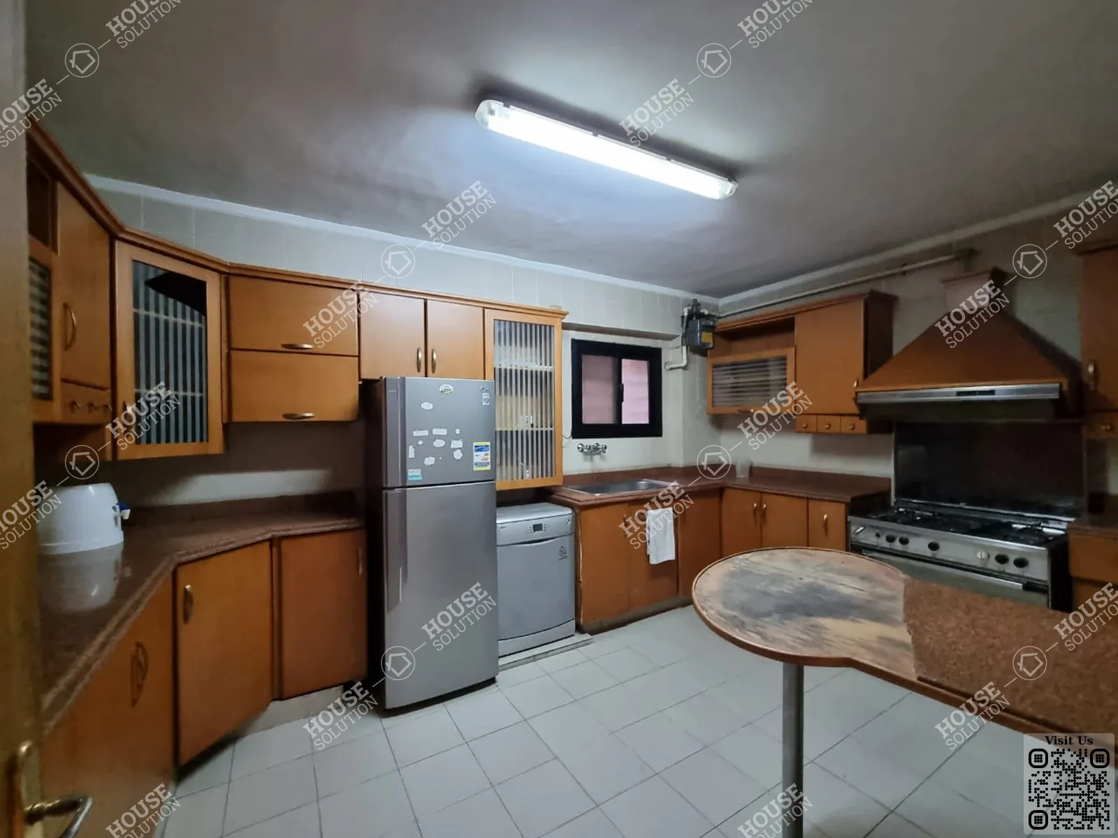 KITCHEN  @ Duplexes For Rent In Maadi Maadi Sarayat Area: 240 m² consists of 3 Bedrooms 3 Bathrooms Furnished 4 stars #5054-1