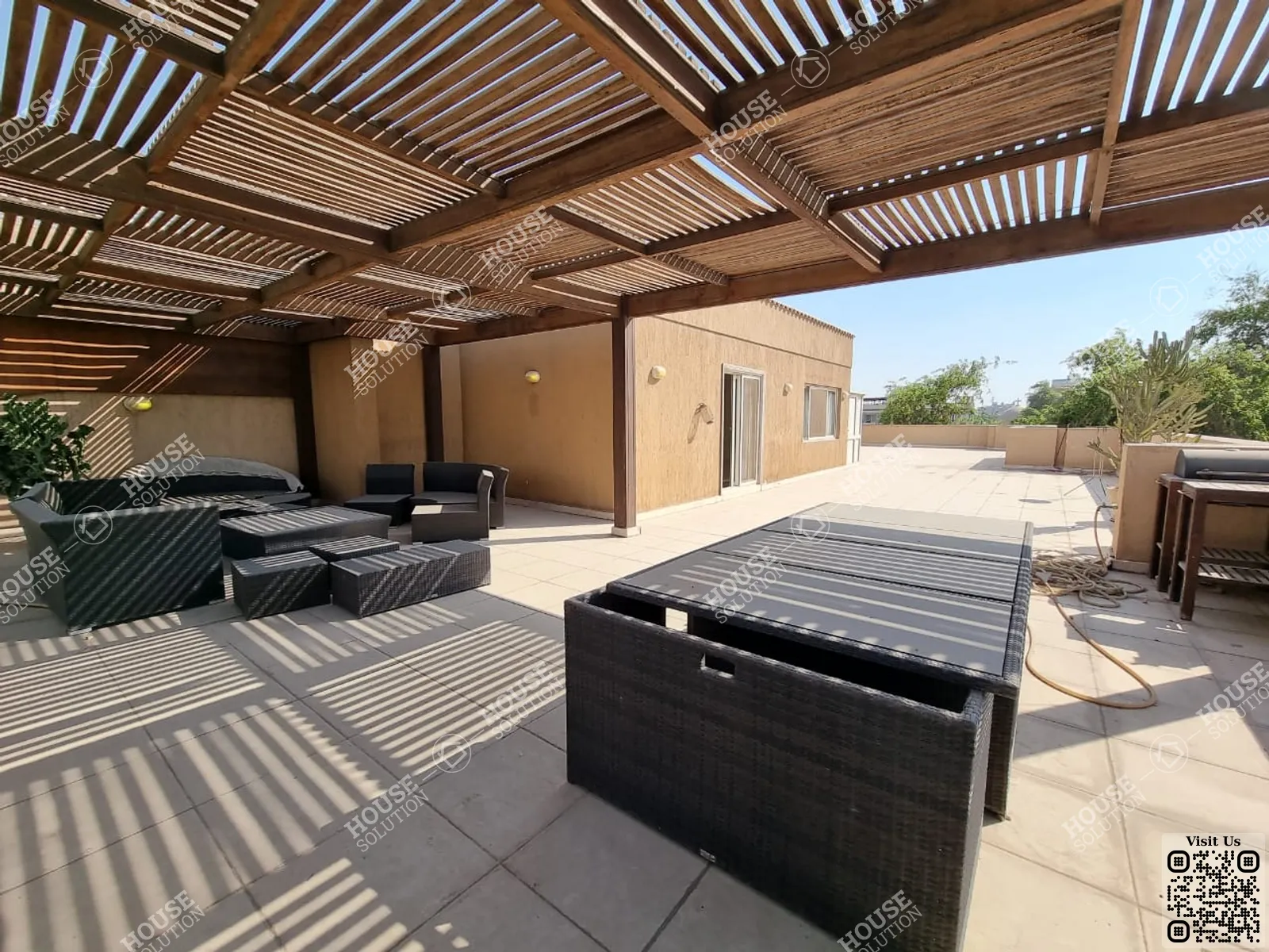 TERRACE  @ Penthouses For Rent In Maadi Maadi Sarayat Area: 500 m² consists of 4 Bedrooms 5 Bathrooms Modern furnished 5 stars #5058-2