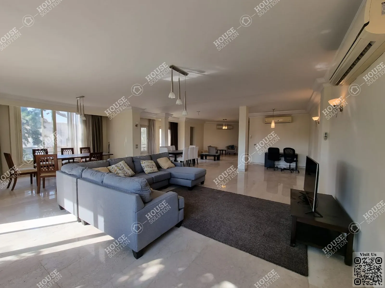 RECEPTION  @ Penthouses For Rent In Maadi Maadi Sarayat Area: 500 m² consists of 4 Bedrooms 5 Bathrooms Modern furnished 5 stars #5058-0