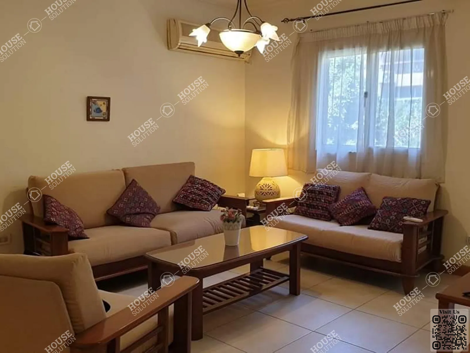 RECEPTION  @ Apartments For Rent In Maadi Maadi Degla Area: 120 m² consists of 2 Bedrooms 2 Bathrooms Furnished 5 stars #5060-0