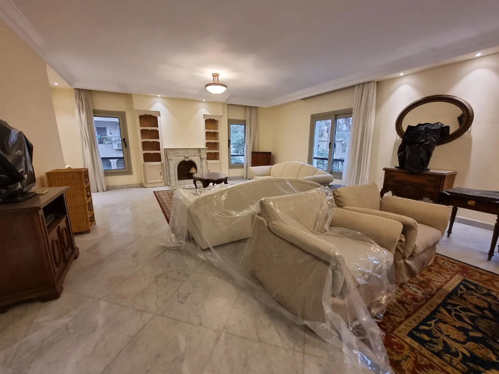 Duplexes For Sale In Maadi Maadi Sarayat Area: 300 m² consists of 4 Bedrooms 3 Bathrooms Furnished 5 stars #5066