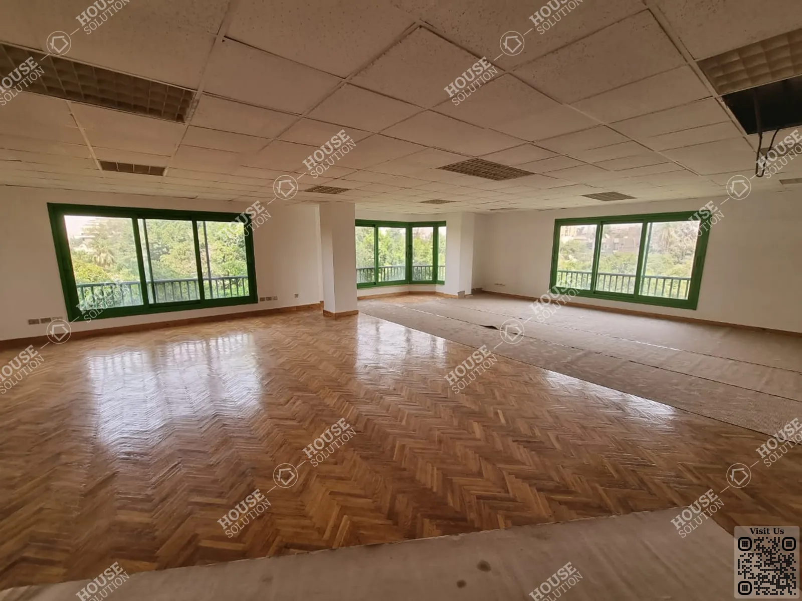 RECEPTION @ Office spaces For Rent In Maadi Maadi Sarayat Area: 700 m² consists of 8 Bedrooms 2 Bathrooms Semi furnished 5 stars #5071-2