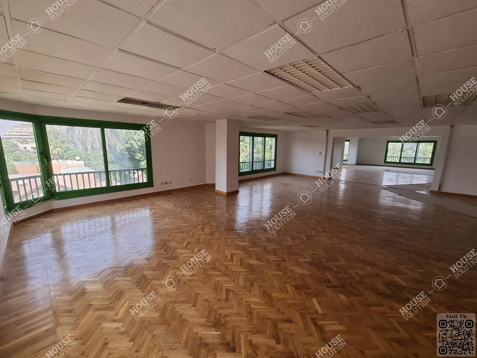 RECEPTION @ Office spaces For Rent In Maadi Maadi Sarayat Area: 700 m² consists of 8 Bedrooms 2 Bathrooms Semi furnished 5 stars #5071-0