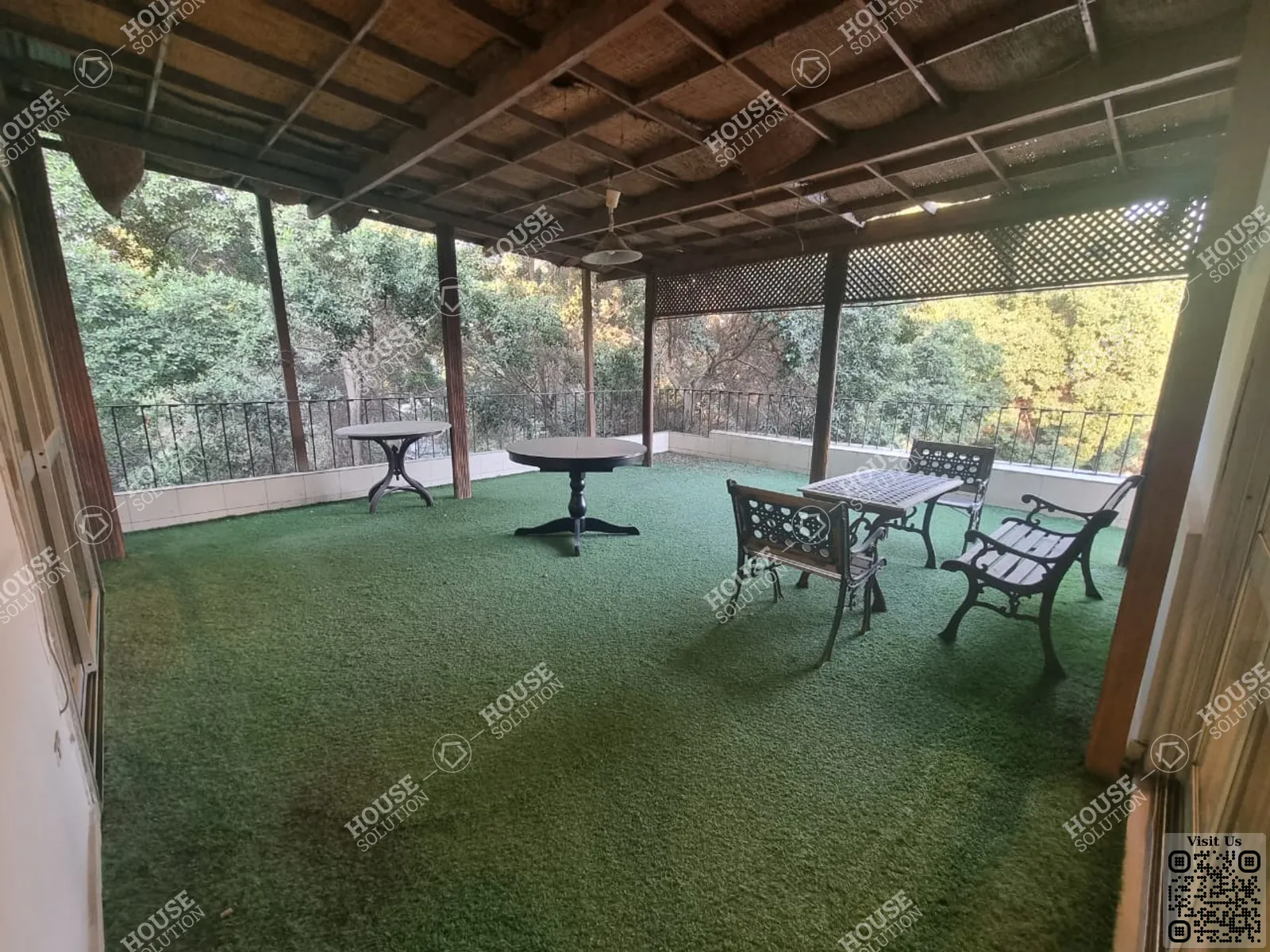 TERRACE  @ Penthouses For Rent In Maadi Maadi Degla Area: 200 m² consists of 2 Bedrooms 2 Bathrooms Modern furnished 5 stars #5077-1