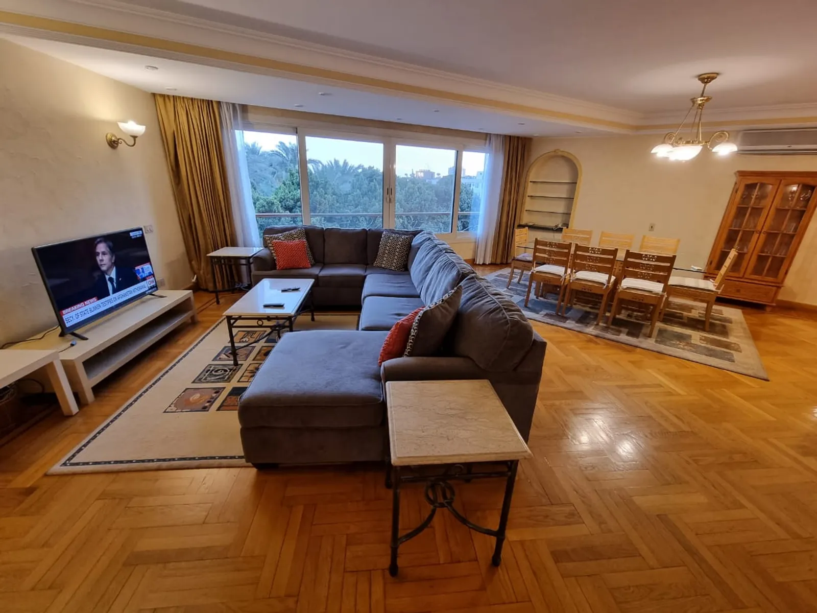 Apartments For Sale In Maadi Maadi Sarayat Area: 200 m² consists of 4 Bedrooms 2 Bathrooms Furnished 5 stars #5081