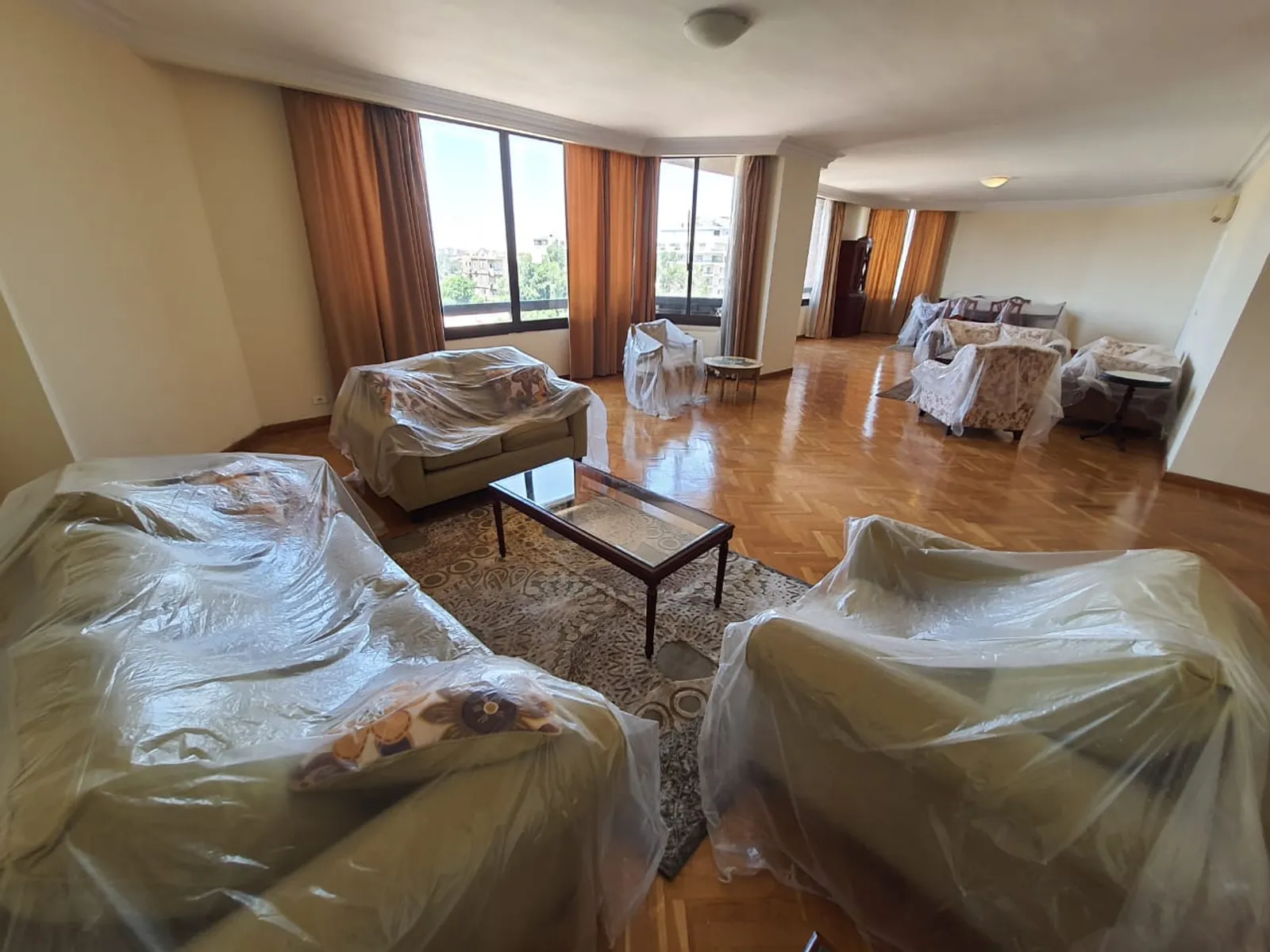 Apartments For Sale In Maadi Maadi Sarayat Area: 380 m² consists of 4 Bedrooms 3 Bathrooms Furnished 5 stars #5083
