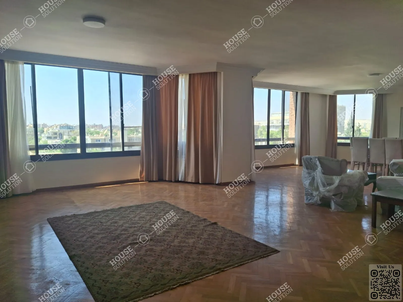 RECEPTION @ Apartments For Rent In Maadi Maadi Sarayat Area: 380 m² consists of 4 Bedrooms 3 Bathrooms Furnished 5 stars #5083-0