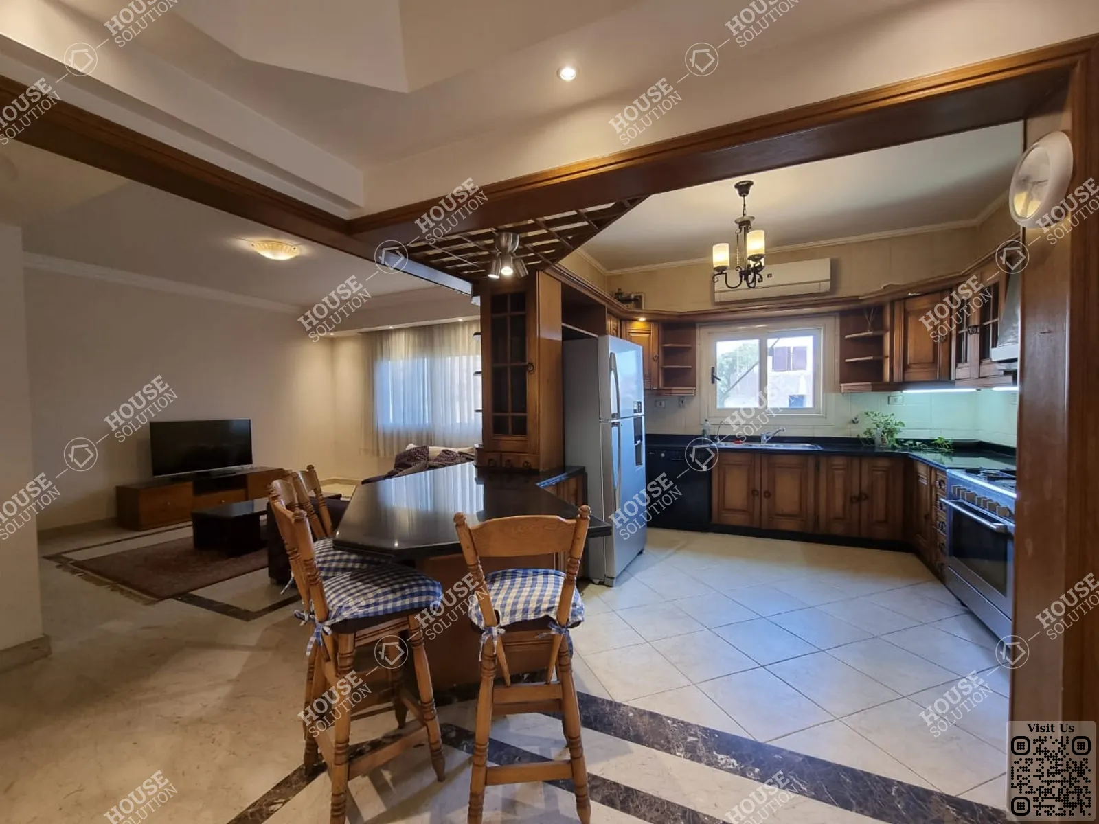 KITCHEN  @ Penthouses For Rent In Maadi Maadi Degla Area: 350 m² consists of 5 Bedrooms 5 Bathrooms Furnished 5 stars #5095-2