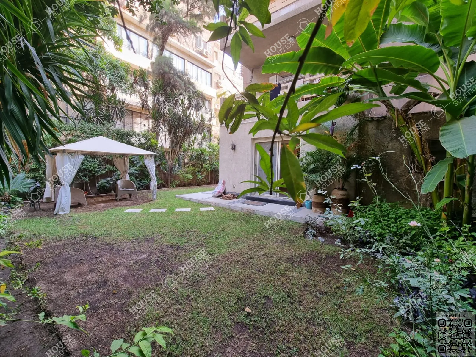 PRIVATE GARDEN  @ Ground Floors For Rent In Maadi Maadi Sarayat Area: 230 m² consists of 3 Bedrooms 2 Bathrooms Semi furnished 5 stars #5099-0