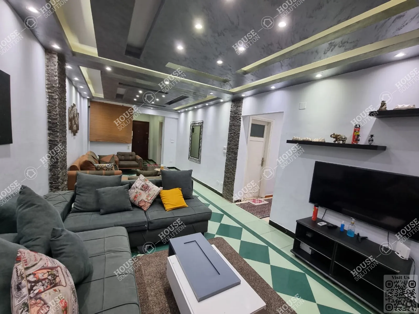 RECEPTION @ Apartments For Rent In Maadi Maadi Degla Area: 130 m² consists of 2 Bedrooms 2 Bathrooms Furnished 5 stars #5110-2