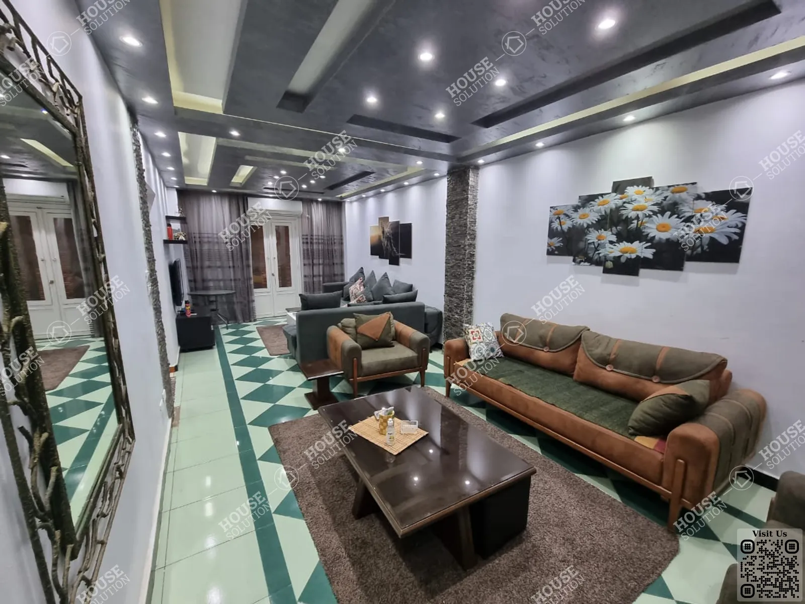 RECEPTION @ Apartments For Rent In Maadi Maadi Degla Area: 130 m² consists of 2 Bedrooms 2 Bathrooms Furnished 5 stars #5110-0