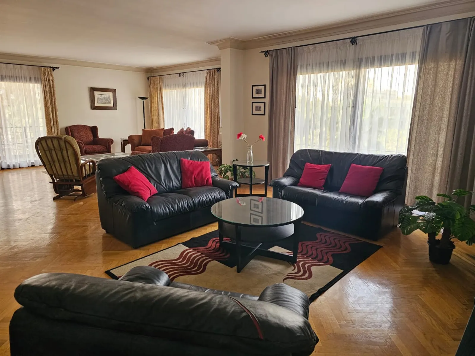 Apartments For Sale In Maadi Maadi Sarayat Area: 200 m² consists of 3 Bedrooms 3 Bathrooms Furnished 5 stars #5111