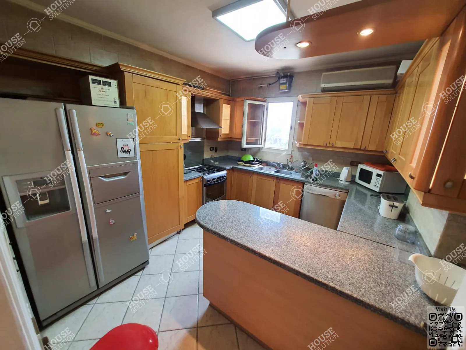 KITCHEN  @ Penthouses For Rent In Maadi Maadi Sarayat Area: 300 m² consists of 3 Bedrooms 4 Bathrooms Modern furnished 5 stars #5114-2