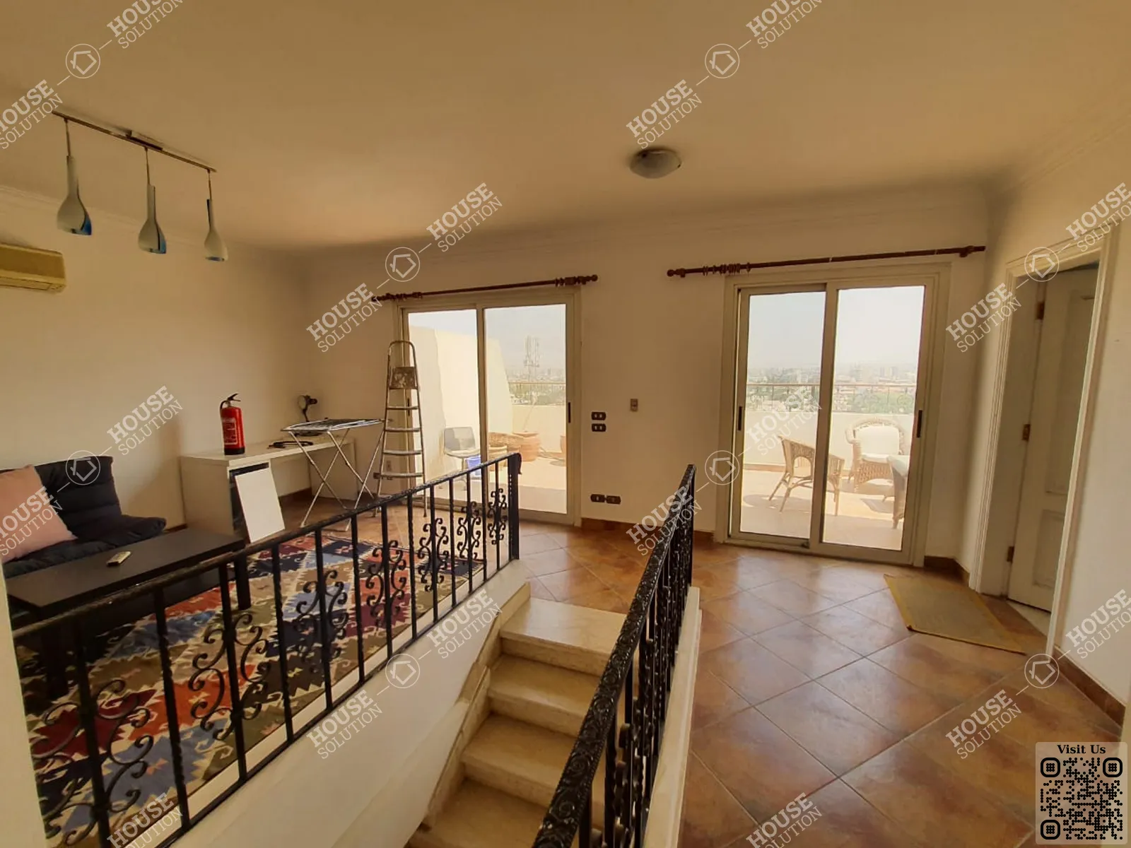 TERRACE  @ Penthouses For Rent In Maadi Maadi Sarayat Area: 300 m² consists of 3 Bedrooms 4 Bathrooms Modern furnished 5 stars #5114-0