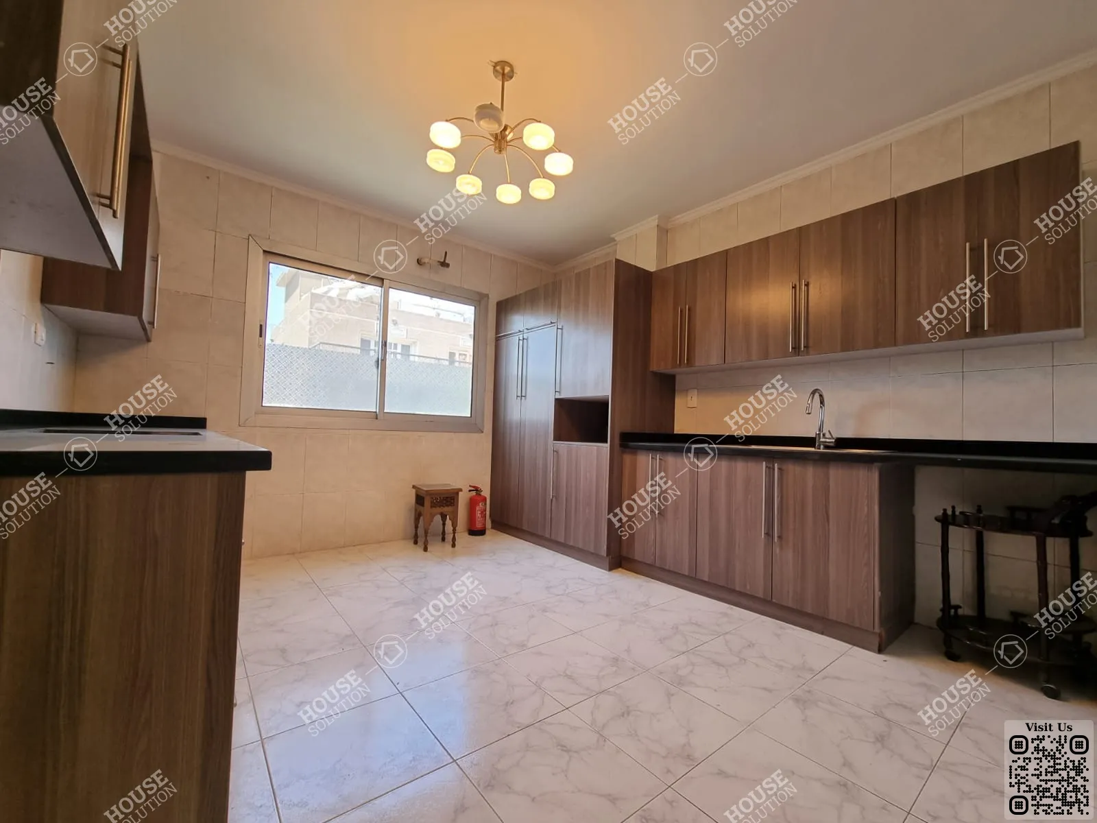 KITCHEN  @ Apartments For Rent In Maadi Maadi Sarayat Area: 350 m² consists of 4 Bedrooms 3 Bathrooms Furnished 5 stars #5125-1