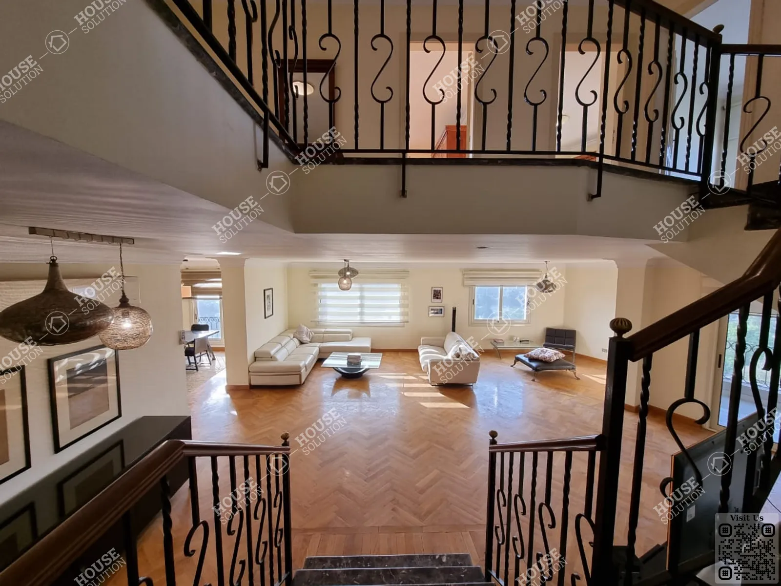 RECEPTION  @ Duplexes For Rent In Maadi Maadi Sarayat Area: 350 m² consists of 4 Bedrooms 3 Bathrooms Modern furnished 5 stars #5131-0