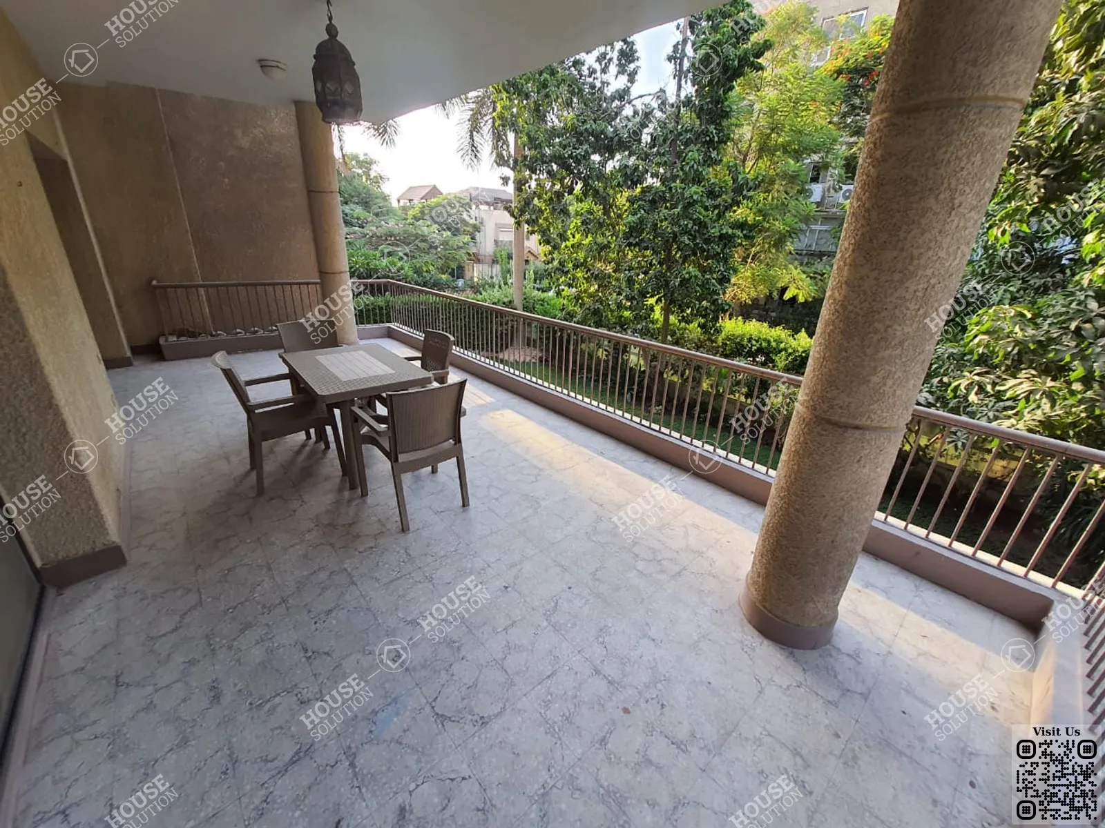 BALCONY  @ Apartments For Rent In Maadi Maadi Degla Area: 300 m² consists of 4 Bedrooms 3 Bathrooms Furnished 5 stars #5139-2