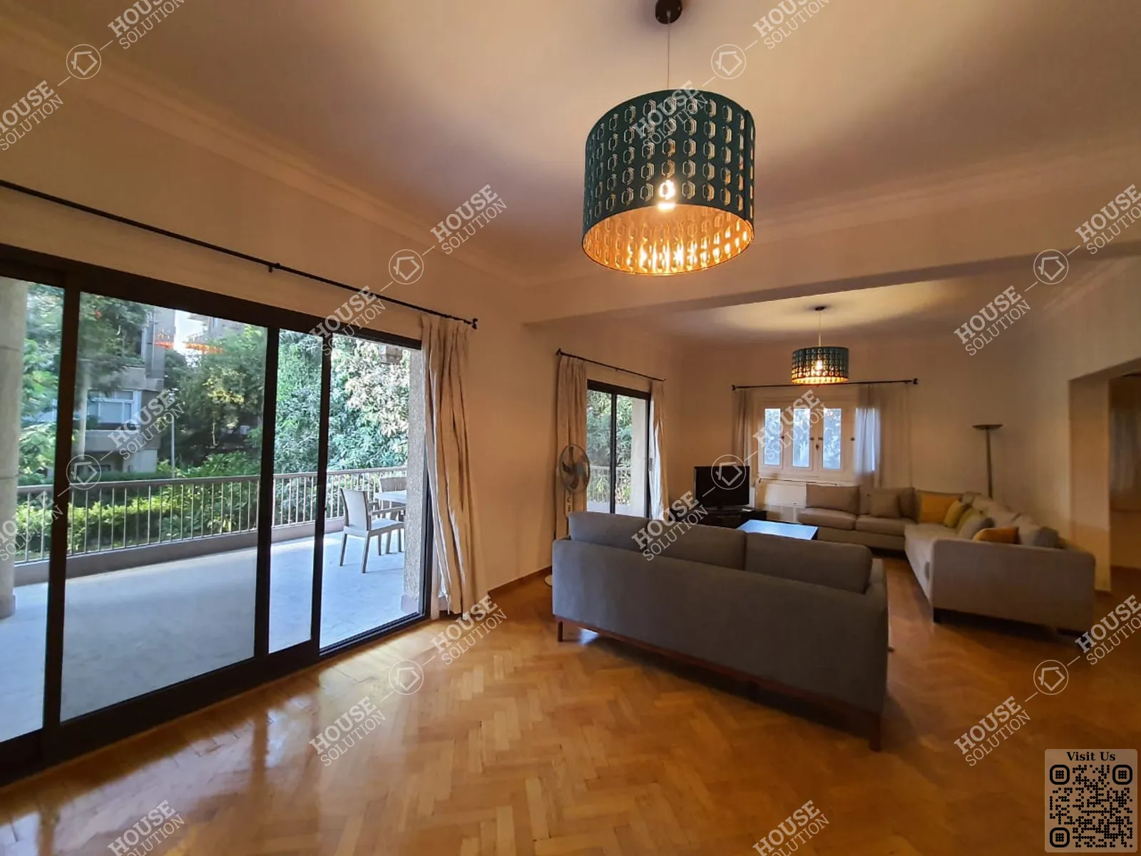 RECEPTION  @ Apartments For Rent In Maadi Maadi Degla Area: 300 m² consists of 4 Bedrooms 3 Bathrooms Furnished 5 stars #5139-0