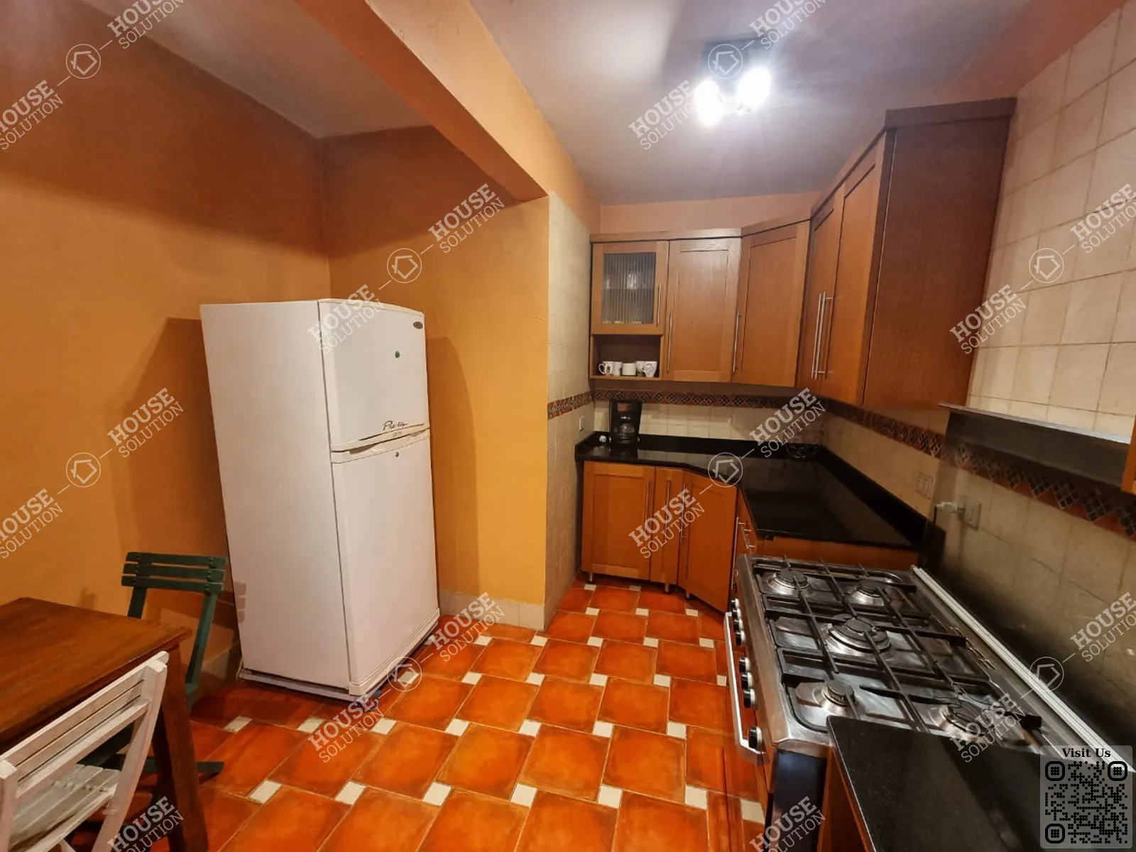 KITCHEN  @ Duplexes For Rent In Maadi Maadi Degla Area: 240 m² consists of 2 Bedrooms 3 Bathrooms Modern furnished 5 stars #5160-1