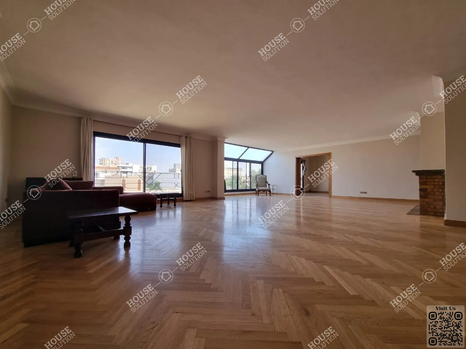 RECEPTION  @ Penthouses For Rent In Maadi Maadi Sarayat Area: 330 m² consists of 5 Bedrooms 5 Bathrooms Furnished 5 stars #5172-1