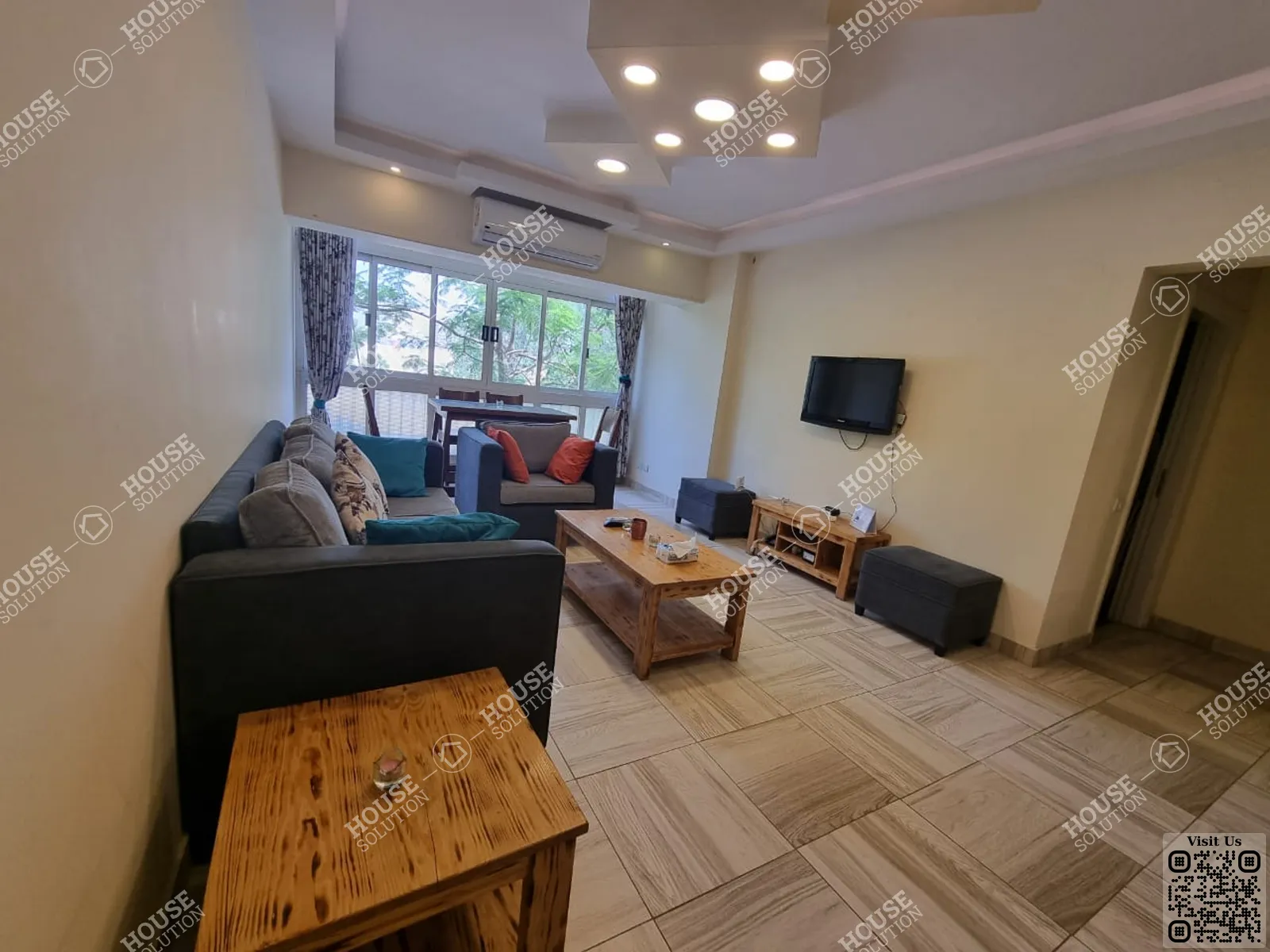 RECEPTION  @ Apartments For Rent In Maadi Maadi Degla Area: 99 m² consists of 2 Bedrooms 1 Bathrooms Modern furnished 5 stars #5188-2