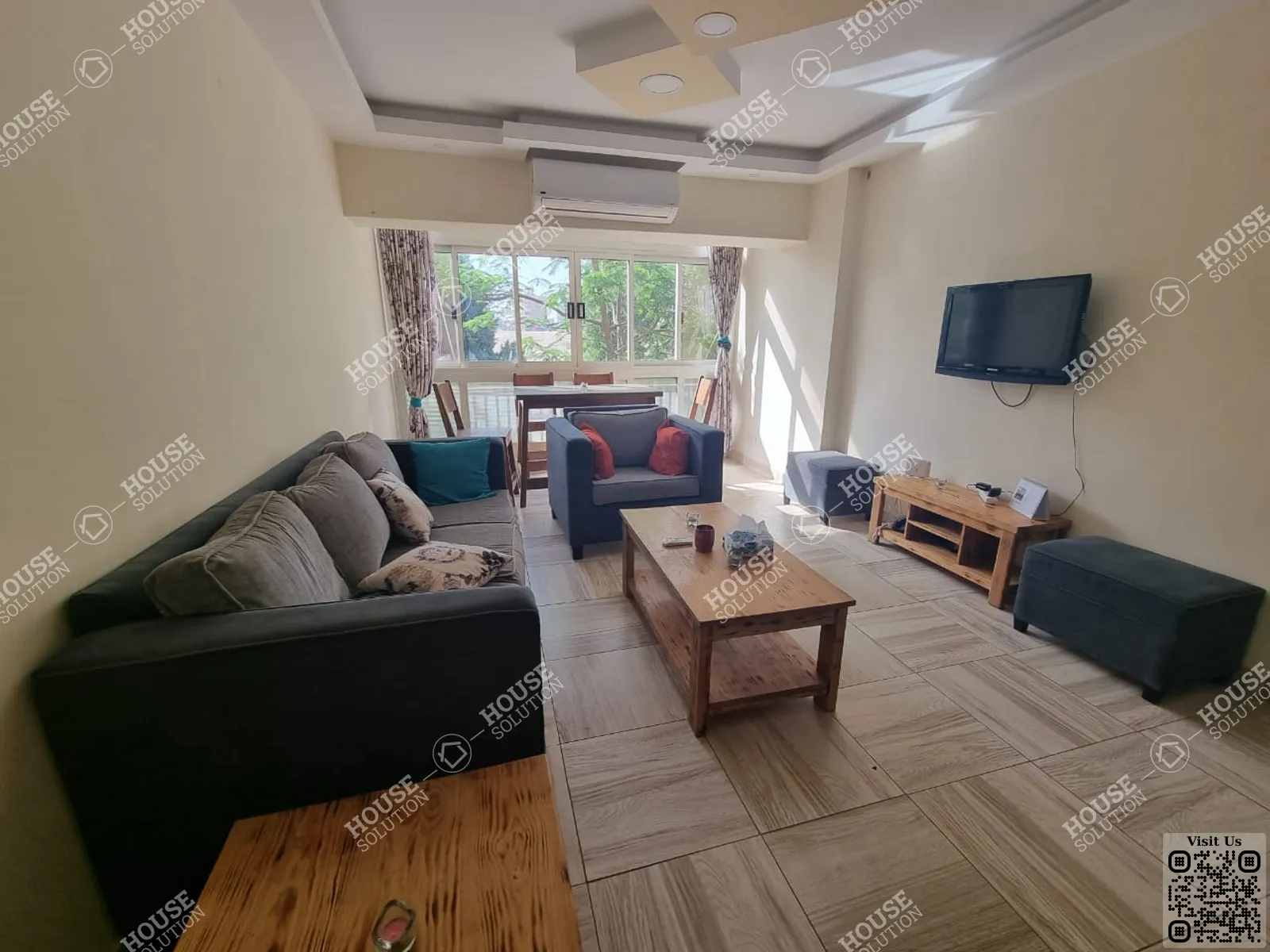 RECEPTION  @ Apartments For Rent In Maadi Maadi Degla Area: 99 m² consists of 2 Bedrooms 1 Bathrooms Modern furnished 5 stars #5188-1
