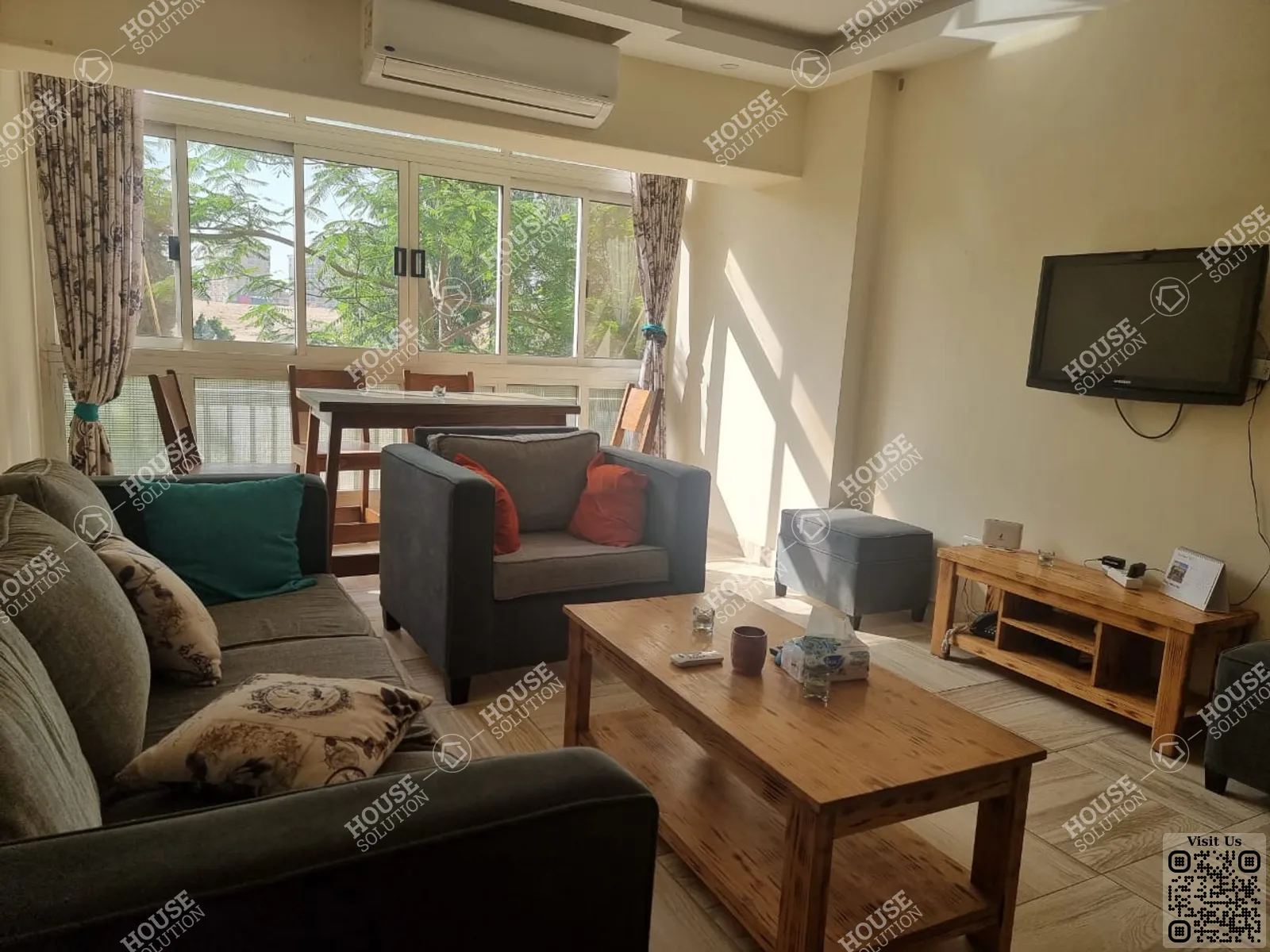 RECEPTION  @ Apartments For Rent In Maadi Maadi Degla Area: 99 m² consists of 2 Bedrooms 1 Bathrooms Modern furnished 5 stars #5188-0