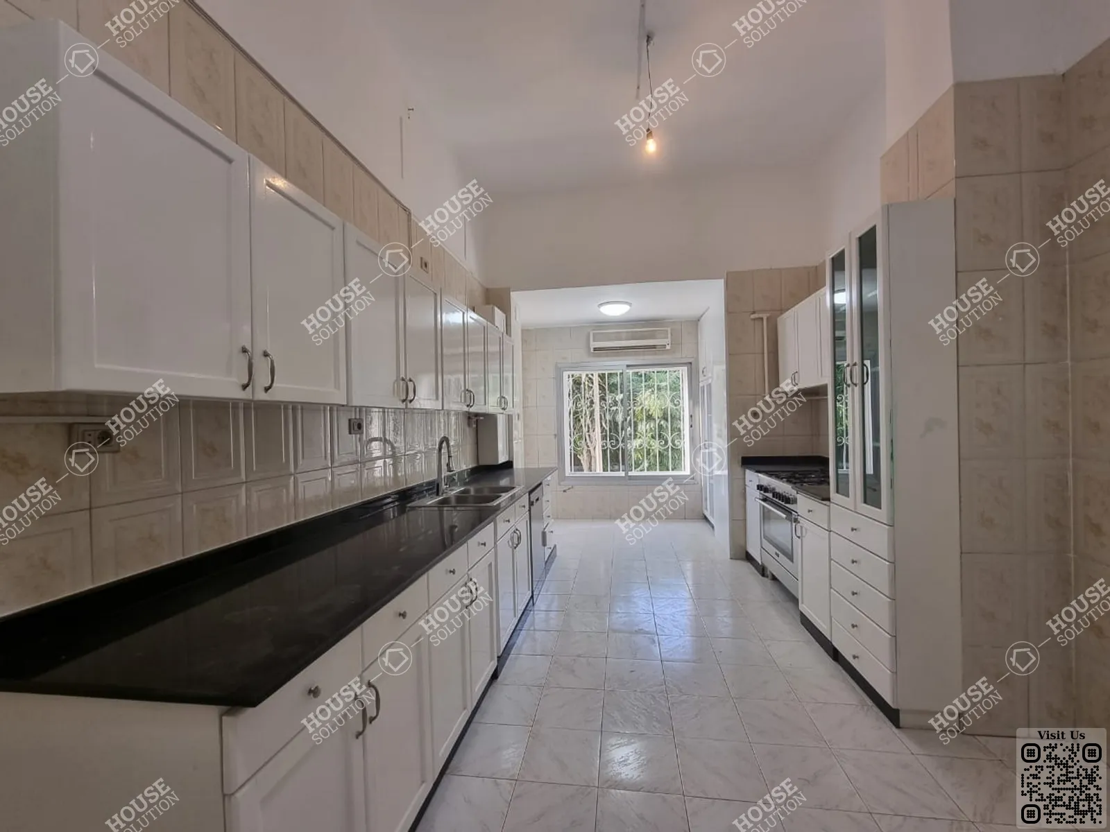 KITCHEN  @ Villas For Rent In Maadi Maadi Sarayat Area: 1050 m² consists of 6 Bedrooms 6 Bathrooms Semi furnished 5 stars #5198-2