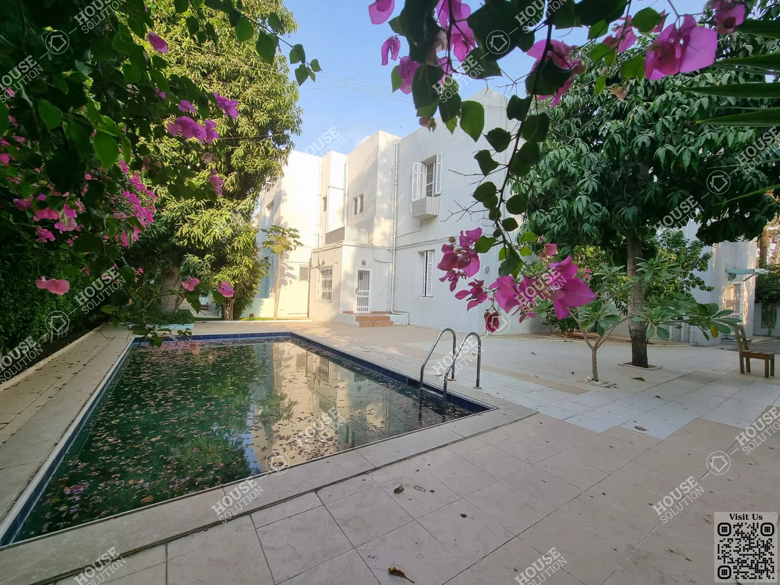 PRIVATE SWIMMING POOL  @ Villas For Rent In Maadi Maadi Sarayat Area: 1050 m² consists of 6 Bedrooms 6 Bathrooms Semi furnished 5 stars #5198-0