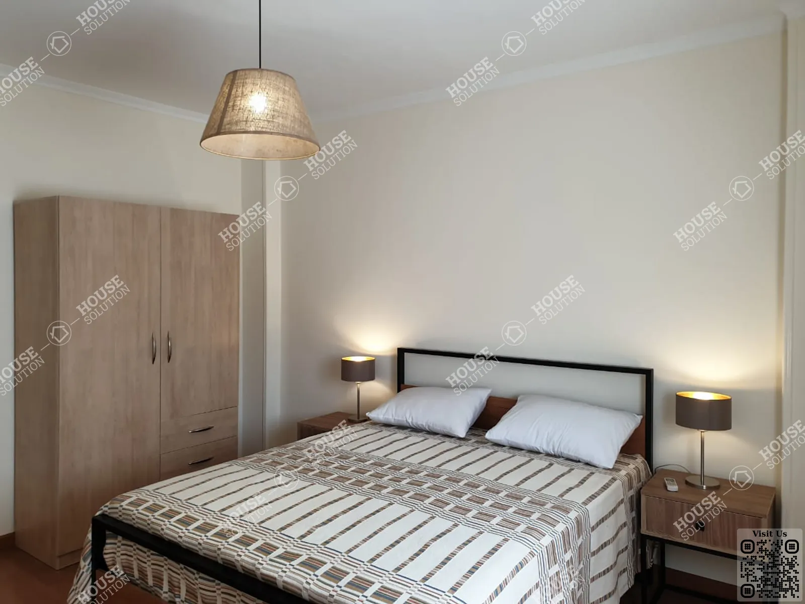 FIRST BEDROOM  @ Apartments For Rent In Maadi Maadi Degla Area: 120 m² consists of 2 Bedrooms 2 Bathrooms Furnished 5 stars #5206-2