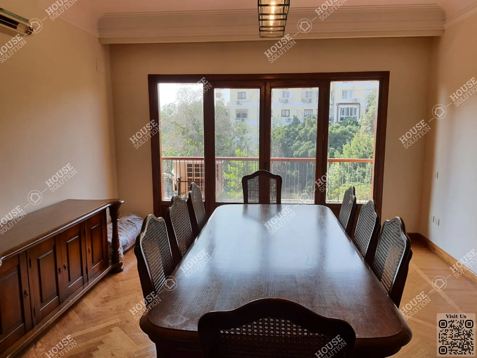 DINING AREA @ Apartments For Rent In Maadi Maadi Sarayat Area: 200 m² consists of 3 Bedrooms 2 Bathrooms Furnished 5 stars #5216-1