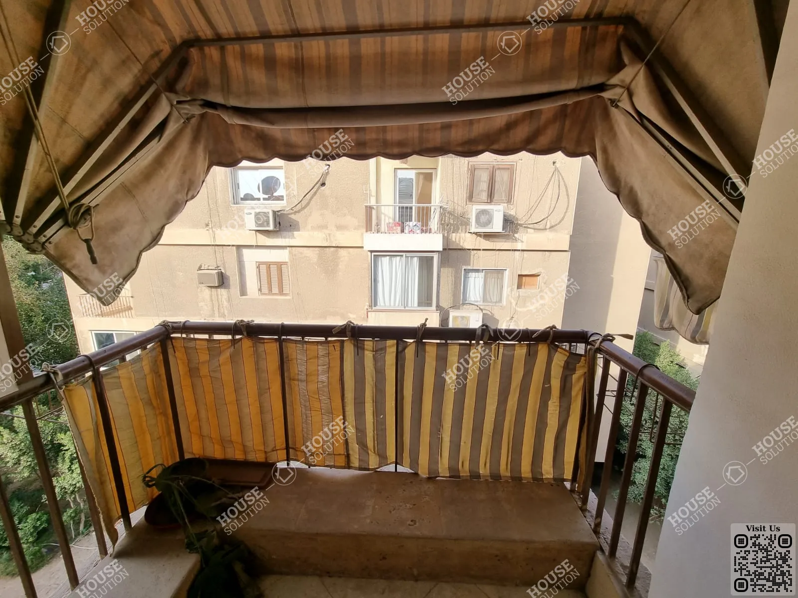 BALCONY  @ Apartments For Rent In Maadi Maadi Degla Area: 110 m² consists of 2 Bedrooms 2 Bathrooms Furnished 5 stars #5229-2