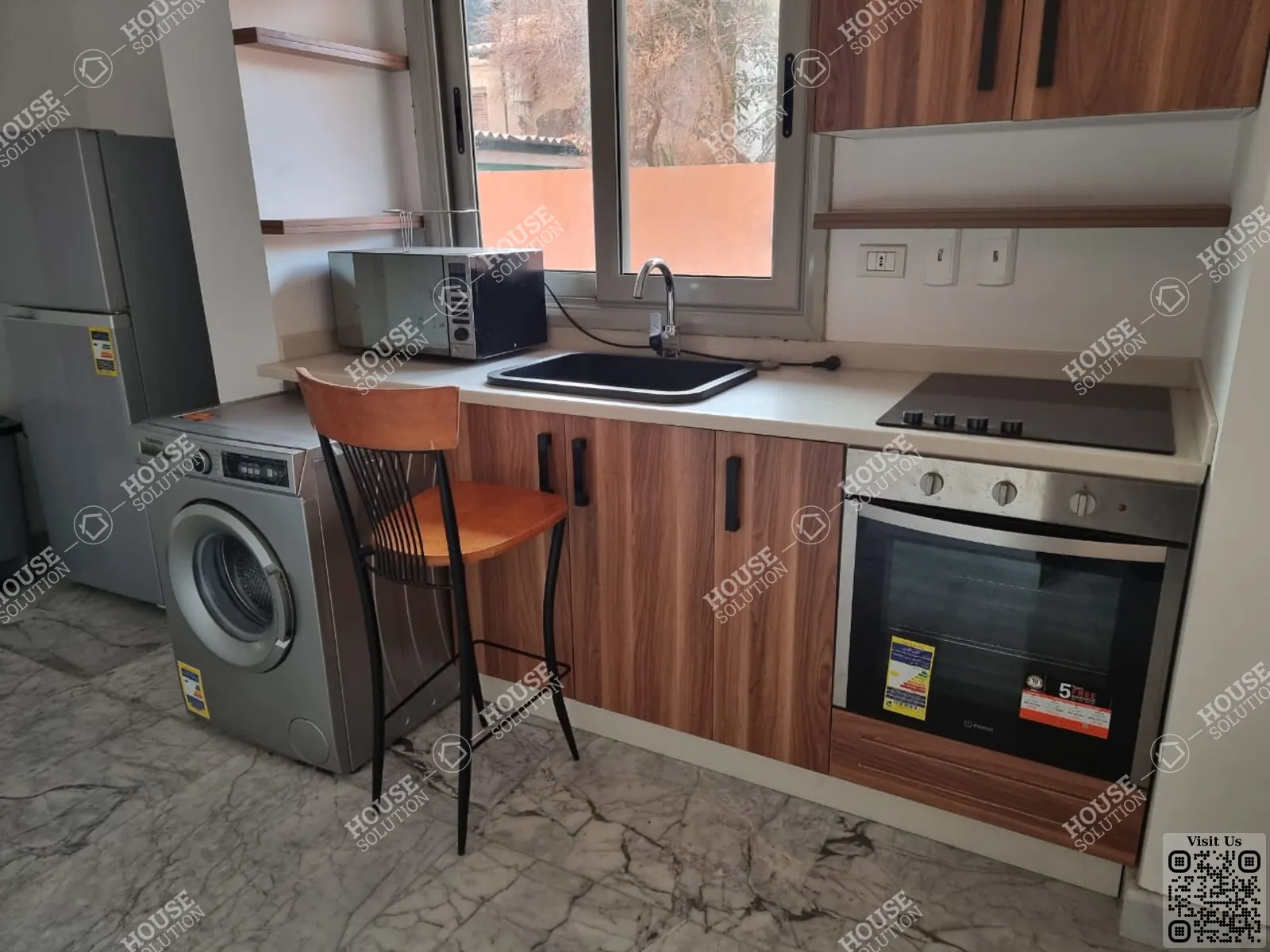KITCHEN  @ Studios For Rent In Maadi Maadi Degla Area: 100 m² consists of 1 Bedrooms 2 Bathrooms Modern furnished 5 stars #5236-2