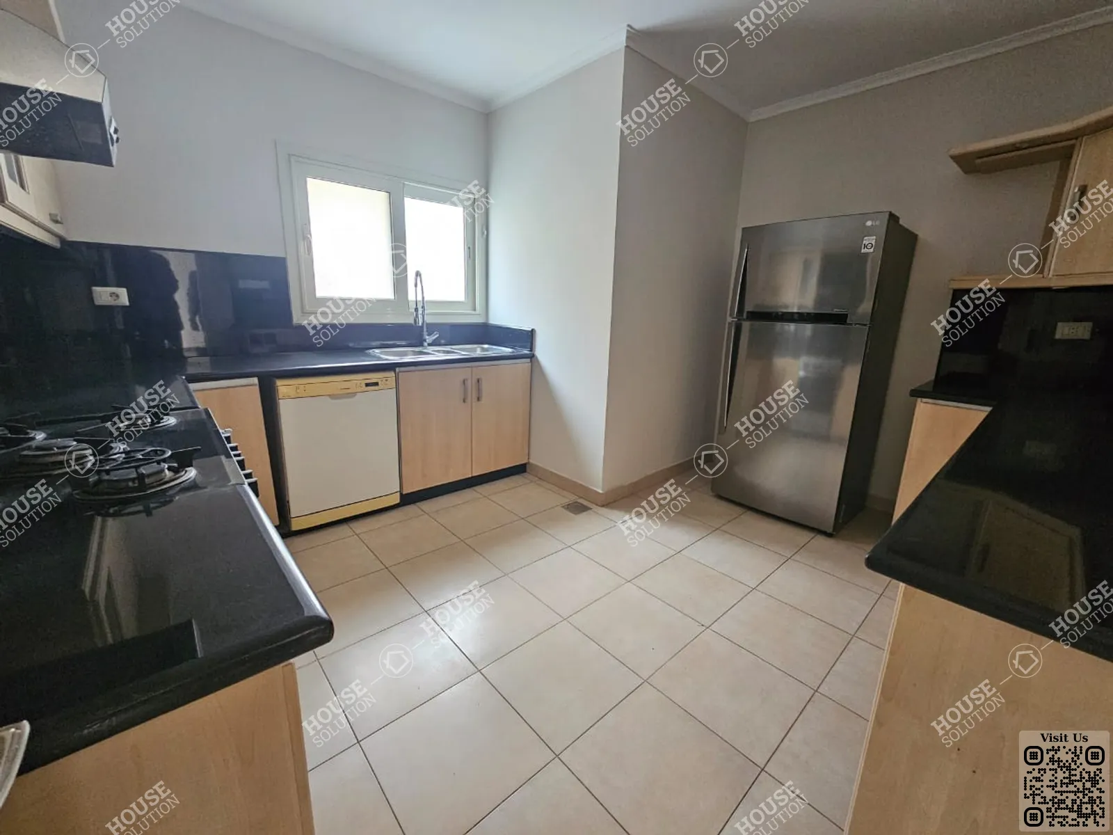 مطبخ @ شقق للإيجار في المعادي سرايات المعادي مساحة: 320 م² تتكون من 3 غرفة 3 حمام نصف مفروش 5 نجوم #5238-2